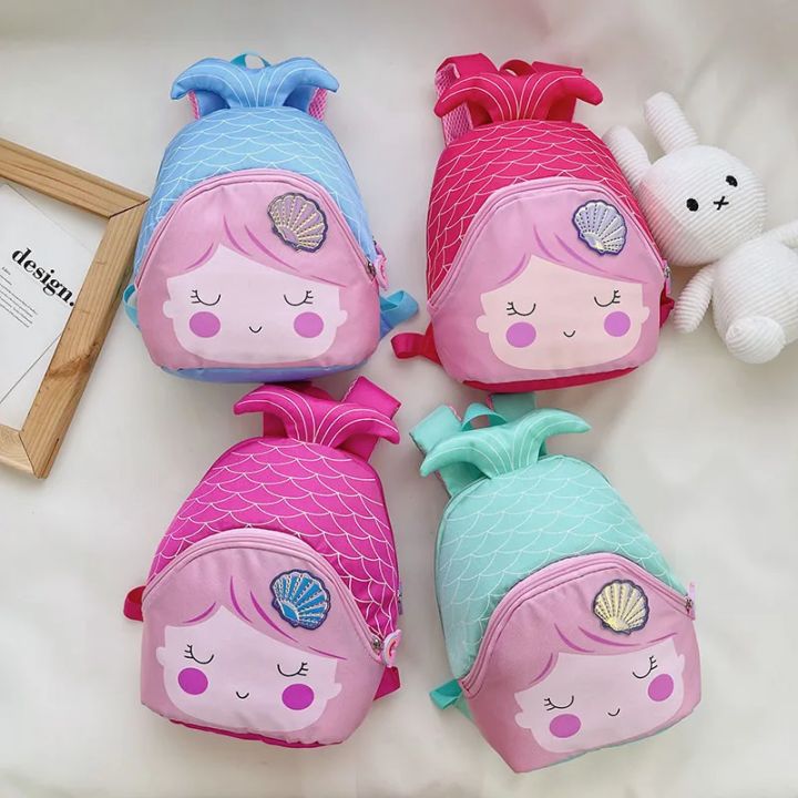 Kindergarten%20Sequin%20Princess%20Toddler%20Backpack%20Cartoon%20Fishtail%20Backpacks%20for%20Kids%20Cute%20Mermaid%20Children'S%20School%20Bag%20Purse%20Girls%20-%20Image%202