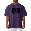 Oversized Loose Men's Casual Sport T-Shirt Gym Bodybuilding Fitness Short Sleeve Shirt Summer Mesh Quick Dry Breathable Clothing. 