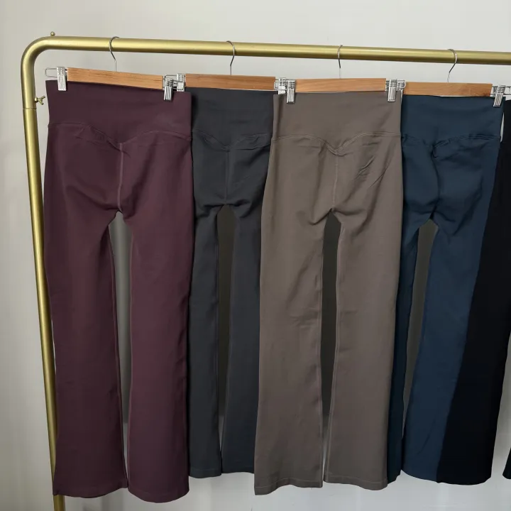 High%20Waisted%20Compression%20Without%20Awkward%20Lines%20Micro%20Flared%20Yoga%20Outdoor%20Wear%20Seamless%20Elastic%20Fitness%20Pants%20Lifting%20Leggings%20-%20Image%205