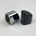 Chrome Handbrake Button Cover Silver Trim Cap for VW Polo Cross 6RD711333A Car Interior Hand Brake Accessories. 