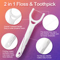 375/225/150/75PCS - Large mouthed dental floss stick, suitable for cleaning interdental spaces between large teeth. 