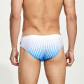 Seobean Men's Low-Waisted Swimming Trunks Beach Hot Spring Men's Swimming Suit Gradual Change Dry Triangle Low-Waisted Swimmings. 