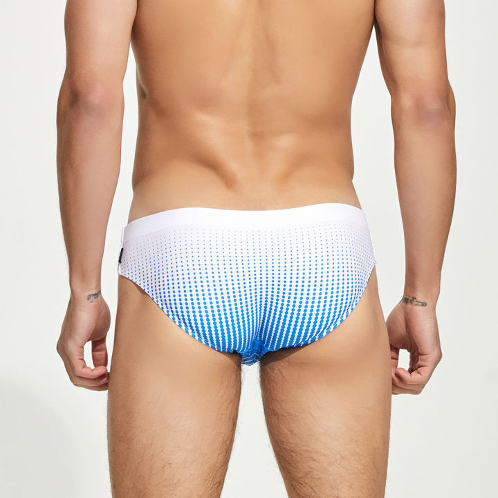 Seobean%20Men's%20Low-Waisted%20Swimming%20Trunks%20Beach%20Hot%20Spring%20Men's%20Swimming%20Suit%20Gradual%20Change%20Dry%20Triangle%20Low-Waisted%20Swimmings%20-%20Image%203