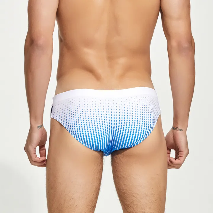 Seobean%20Men's%20Low-Waisted%20Swimming%20Trunks%20Beach%20Hot%20Spring%20Men's%20Swimming%20Suit%20Gradual%20Change%20Dry%20Triangle%20Low-Waisted%20Swimmings%20-%20Image%203
