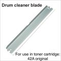 Drum cleaning blade for hp tone cartridge 12A, 49A, 53A, 05A, 80A, 11A, 55A, 51A, 64A, 90A, 81A, 42A 2015, 1320, 2055, 2035, 400, 2420, 3005, 3035, 3015, 525, 425, 4250, 4200, 600, 4015,4515, 4555, 630 wiper blade. 