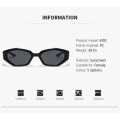 Polygon Retro Sunglasses - Fashionable Small Square Frame - Slimming Effect For Round Faces 6102. 