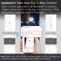 MOES ZigBee Touch Smart Light Switch With Neutral/No Neutral , US Wall Switch No Capacitor Smart Life/Tuya Works with Alexa lightify. 