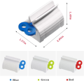 Rolling Tube Toothpaste Squeezer Toothpaste Seat Holder Stand Rotate Toothpaste Dispenser for Bathroom Lazy Toothpaste Squeezer Press Fashion (No Color Choice). 