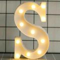 Alphabet Letter LED Night Light Outdoor Home Decor And Club Wedding Wall Decor.