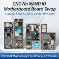 CNC CUT Motherboard for IPhone X Xs 11Pro Max Logic Board Polishing CPU AP Radio Frequency Board Switching CPU Baseband Cutting. 