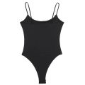 HXAO Fashion 2024 Woman One pieces Bodysuit Women Top White Black Bodysuit Slip Short Tight Jumpsuit Woman Backless Top. 