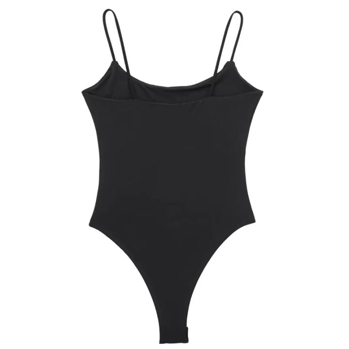 HXAO%20Fashion%202024%20Woman%20One%20pieces%20Bodysuit%20Women%20Top%20White%20Black%20Bodysuit%20Slip%20Short%20Tight%20Jumpsuit%20Woman%20Backless%20Top%20-%20Image%203