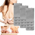 New 3 Pcs Bra Extender for Women's Elastic Bra Extension Strap Hook Clip Expander Adjustable Belt Buckle Intimates Accessories. 