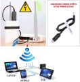 5.5*2.1mm WiFi to Powerbank Cable Connector DC 5V to 12V USB Cable Boost Converter Step-up Cord for Wifi Router Modem Fan.