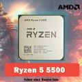 AMD Ryzen 5 5500 R5 5500 3.6 GHz 6-Core 12-Thread CPU Processor 7NM L3=16M 100-000000457 Socket AM4 No Fan. 