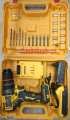 Dewalt Brushless cordless drill machine high quality with hammer option premium packing with 13mm steel chuck. 