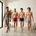 Romeo Underwear for Men’s 4 Pcs Pack All Season Wear, High-Quality Fabric, Boxer Style Available in Multicolor. 