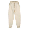 New Joggers Sweatpants Men and Women Elastic Waist Lose Casual Trousers white beige pink yellow Hip Hop Mens Sweat Pants. 