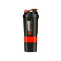 3 Layers Shaker Protein Bottle Powder Shake Cup Water Bottle Plastic Mixing Cup Body Building Exercise Bottle. 