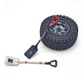 Simulated Zinc Alloy Shovel Knife Decoration for 1/10 1/8 RC Crawer Tracked Vehicle Axial SCX10 90046 D90 Rgt Traxxas Trx4.