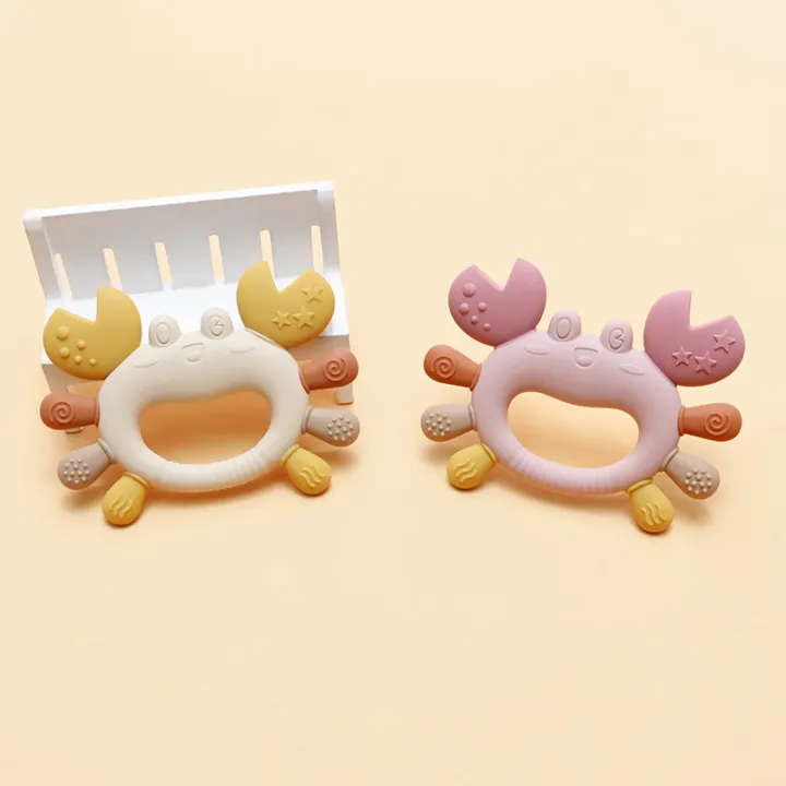 Crab-Shaped%20Baby%20Teether%20%20Food-Grade%20Silicone%20Teething%20Toy%20%20BPA-Free%20Chillable%20Infant%20Teether%20for%20Sore%20Gums%200-24%20Months%20-%20Image%204