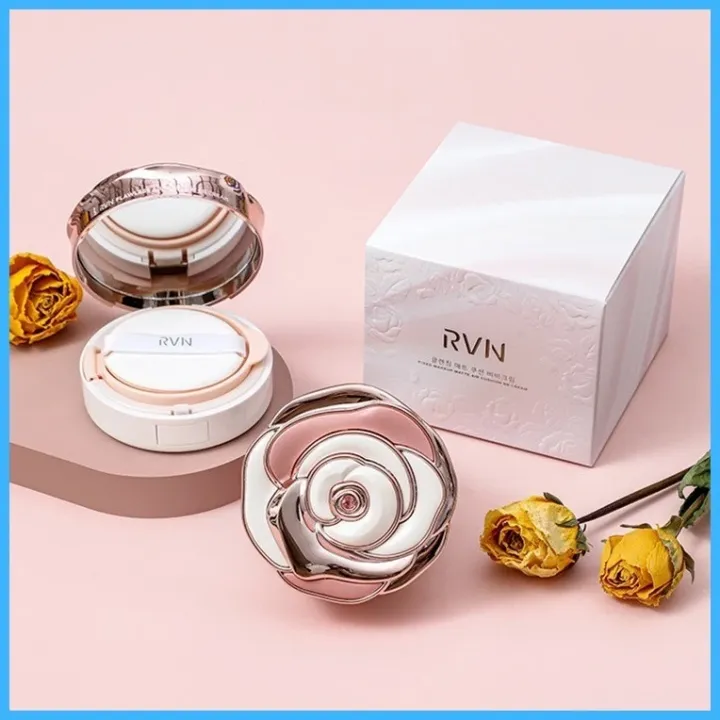 Original%20Korean%20RVN%20BB%20Cream%20Foundation%20(With%20Extra%20Refill)%20Invisible%20Pores%20/%20Oil%20Control%20/%20Fixed%20Makeup%20Matte%20Air%20Cushion%20BB%20Cream%20Foundation%20/%20100%25%20Waterproof%20/%203%20Items%20In%201%20Box%20-%20Image%202