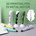 3D Pens for Kids Girls Christmas Birthday  3D Drawing Printing Pen with LCD Screen Compatible PLA Filament Toys for Children. 