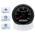 RPM Meter Tachometer for Car Truck Boat 85mm 3k RPM Speed Gauge Motor Digital Hour Meter Tach Sensor 7 Color Backlight 12V 24V. 