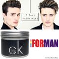 CK Fashion Style Perfume Charm Matte Mud Hair Wax150ml. 