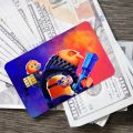 Cartoon Minions 4 Cute Bank Credit Cards Bus Pass Stickers Cool Decoration Waterproof 4PCS Card. 