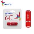 ADATA UV150 USB 3.2 Flash Drive 32GB 64GB Pendrive High Speed Portale Red USB U Disk Pen Drive Memory Stick For Computer. 