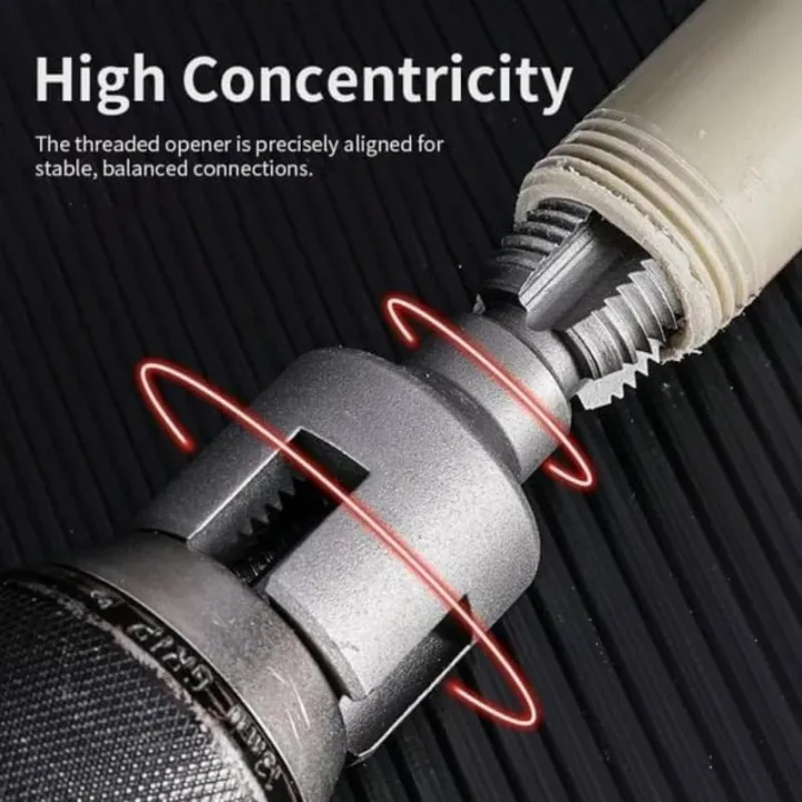 All-In-One%20PVC%20Pipe%20Thread%20Cutting%20Tool;%20Integrated%20Internal%20&%20External%20Threading-%20Compatible%20with%20Electric%20Drill%20-%20Image%204