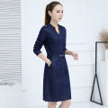 New Denim Kurti For Women Simple Everyday Ethnic Wear Comfortable Denim Fabric For Daily Wear Simple Versatile Design For Everyday Styling.
