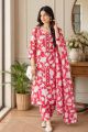 Daily Wear Cotton Kurti Set/ Kurta Set for Women. 