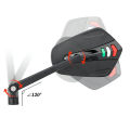 For Italjet Dragster 200 / 250i / 125 / 400 Rearview mirror CNC Aluminum Motorcycle Rearview Mirrors Anti-glare Mirror. 