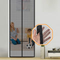 Summer Magnetic Screen Mosquito Net Door Anti Mosquito Insect Fly Bug for Kitchen Door Mosquito Net Self Sealing Hands Free Mesh. 