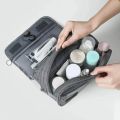 Oxford Fabric Men Business Portable Storage Bag Toiletries Organizer Women Cosmetic Bag Waterproof Hanging Travel Wash Pouch.