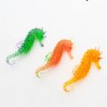 Fish Tank Aquascape Decorations Simulation Glow in Dark Silicone Seahorse With Suction Cups Aquarium Landscape Decorations. 
