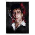 Tony Montana Scarface Canvas Painting Godfather Poster Print  Modern Wall Art Picture for Living Room Home Decor Frameless. 