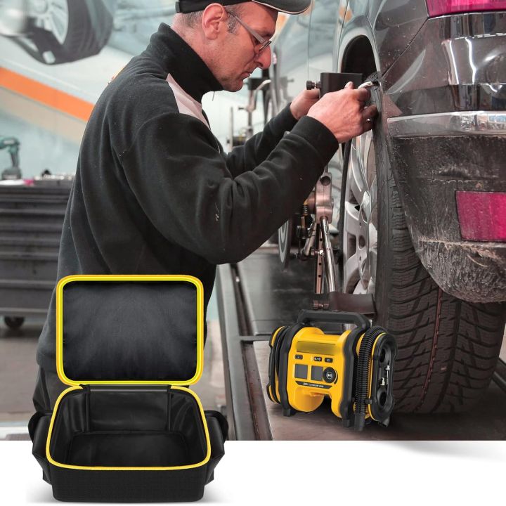 Air%20Compressor%20Bag%20Case%20Compatible%20with%20DEWALT%2020V%20MAX%20Tire%20Inflator%20DCC020IB,%20Cordless%20Tools%20Storage%20Organizer%20with%20Pocket%20-%20Image%205