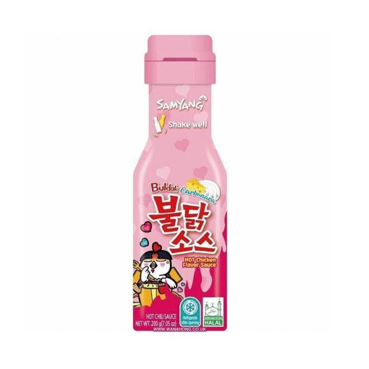 Buldak Cream Carbonara Hot Sauce 200g