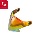 Mthelmets Visor Offical for Motorcycle Helmet Cosmo Sv Model V-37B Clear Black Revo Red/Blue (Clear / Smoke). 
