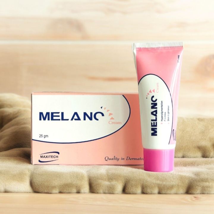 Melano Cream25gm
Skin lightening or skin brightening
Reducing a pigment called melanin in the skin
Treat skin problems such as age spots, acne scars