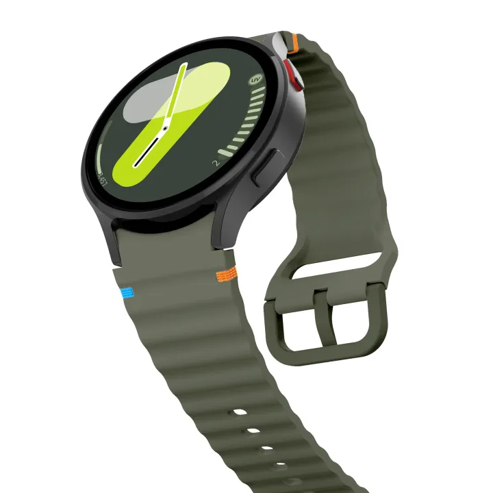 Original%20Band%20for%20Samsung%20Galaxy%20watch%207/FE/5%20Pro/6/4%20classic%2044mm%2040mm%20Silicone%20sport%20belt%20bracelet%20correa%20Galaxy%20watch%207%20Strap%20-%20Image%203