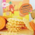 Farmrak Snacks, Waffles for Children 8 Months and Up, Crispy Brown Rice Mixed with Vegetables and Fruits, Veggie Crisp.. 