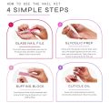 Nail Art Kit for Girls with Nail Polish | Kids Nail Kit Set | Birthday Gift for Little Girls | Artificial Nails Kit for Girls| Manicure Nail Kit with Cute Nail Designs | Nail Art Kit for Kids Pretend Play | Nail Manicure Set Nail Care | Fun Nail Art for. 