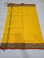 8 hand Khesh Tangail new Yellow Colour baby Saree For Small Baby - Sari.