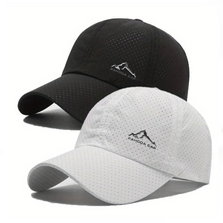 2pcs%20Sports%20Baseball%20Cap,%20Snow%20Mountain%20Print,%20Quick-drying,%20Spring%20Summer%20Leisure,%20D%20Suitable%20for%20Both%20Men%20and%20Women%20-%20Image%204