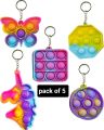 1Pcs Pop it Fidget Keychain, Mini Fidget Toy Pop Fidget Toy, Stress Relief Hand Toys Keychain Toy, Push pop Bubble Fidget Toy for Kids Adults key chain- Random Design
ONLY RS.99. 