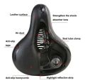 Active Zone Ventilation Cutout Bike / Bicycle / Cycle Seat / Saddle with Back Reflector Light. 